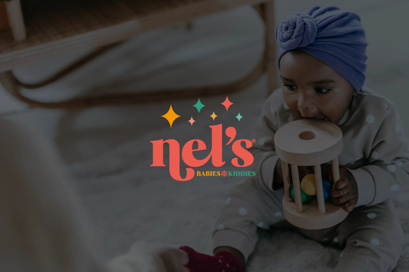 Nel's Babies brand identity system by AVID.